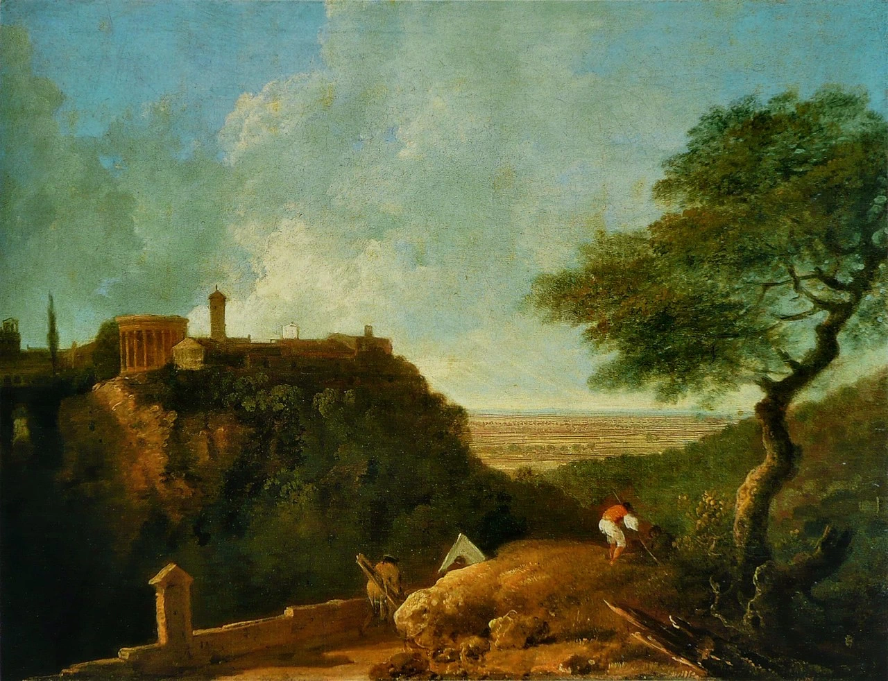 Tivoli, due pittori - National Gallery of Ireland, Dublino